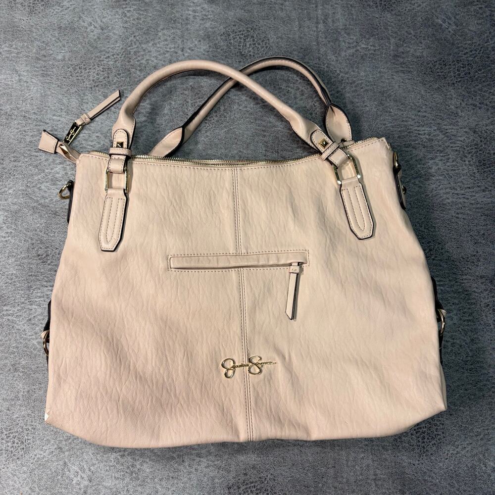 Jessica Simpson Striped Patchwork Panel Shoulder … - image 4